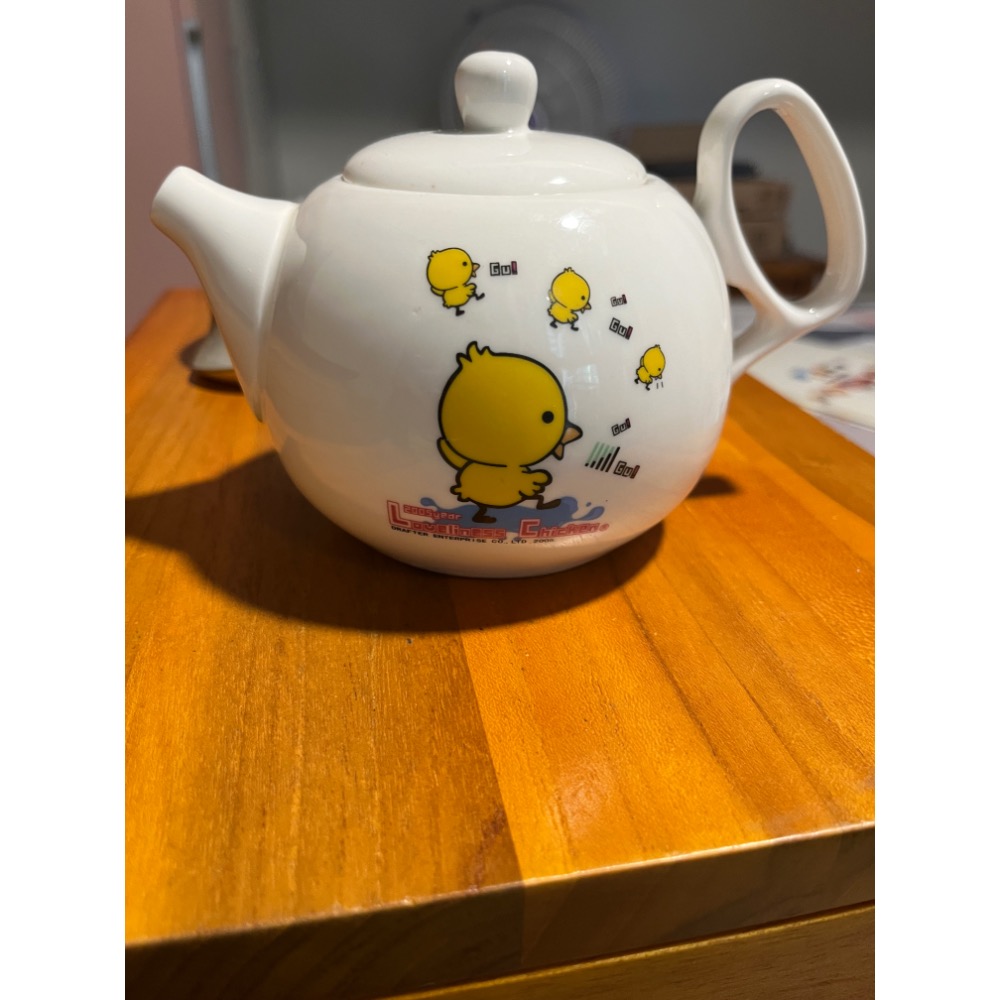 二手 loveliness Chicken 小雞 泡茶 茶具 茶壺 限定 參考 茶杯 杯具 史迪奇 三麗鷗 熊大兔兔 H-細節圖4