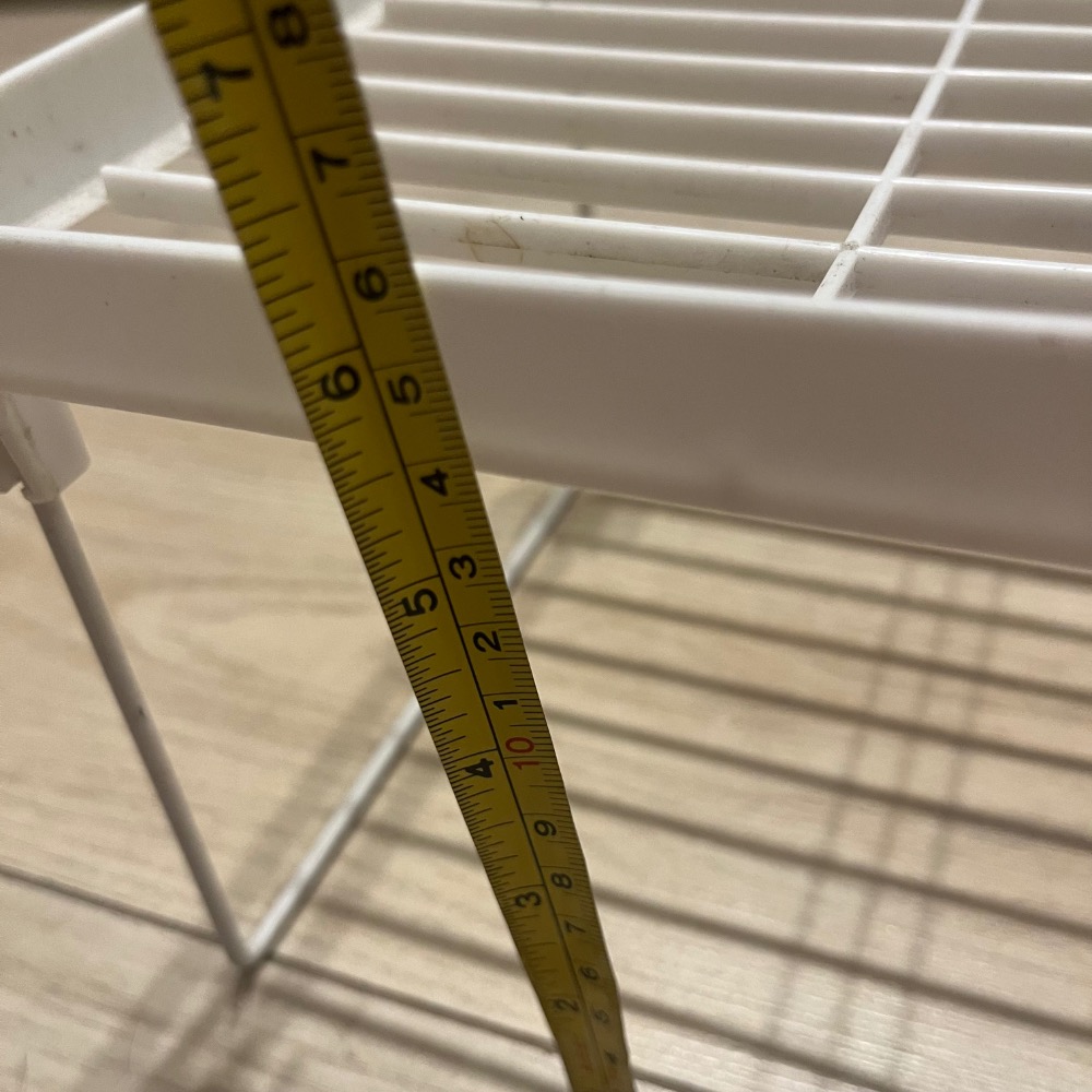 折疊架 摺疊 置物架 收納架 整理架 桌面增高架 流理台 碗盤 瀝水架 廚房塑膠折疊架 浴室儲物架 落地置物架 折疊置物-細節圖3