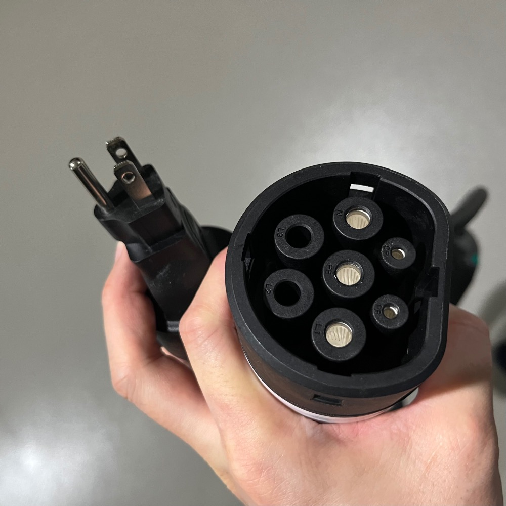 CCS1、J1772 電動車充電樁 32A Type 1 電車交流 台灣 CCS2(Type2) NEMA 14-50-規格圖11