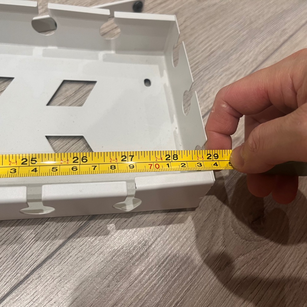 現貨 免打孔桌下理線置物架 整線器 延長線收納 插座收納 桌下理線架 收納部屋 桌下理線器 理線器 電線收納 桌下置物架-細節圖2