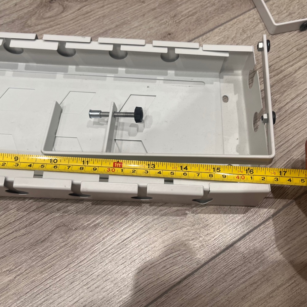 現貨 免打孔桌下理線置物架 整線器 延長線收納 插座收納 桌下理線架 收納部屋 桌下理線器 理線器 電線收納 桌下置物架-細節圖3