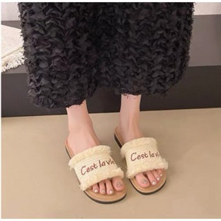 波希米亞風 韓版編織鞋 拖鞋 平底鞋 渡假風 止滑 軟底 百搭款 小清新-規格圖3