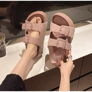 厚底增高拖鞋 可調節勃肯拖鞋 兩條線涼拖鞋 露趾外出鞋 沙灘拖鞋-規格圖5