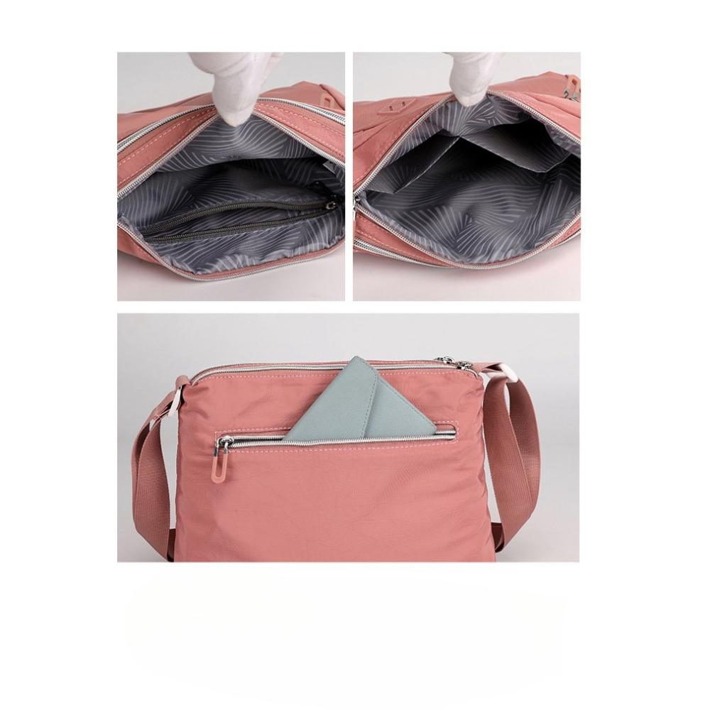 斜跨包包牛津布時尚百搭單肩包-細節圖4