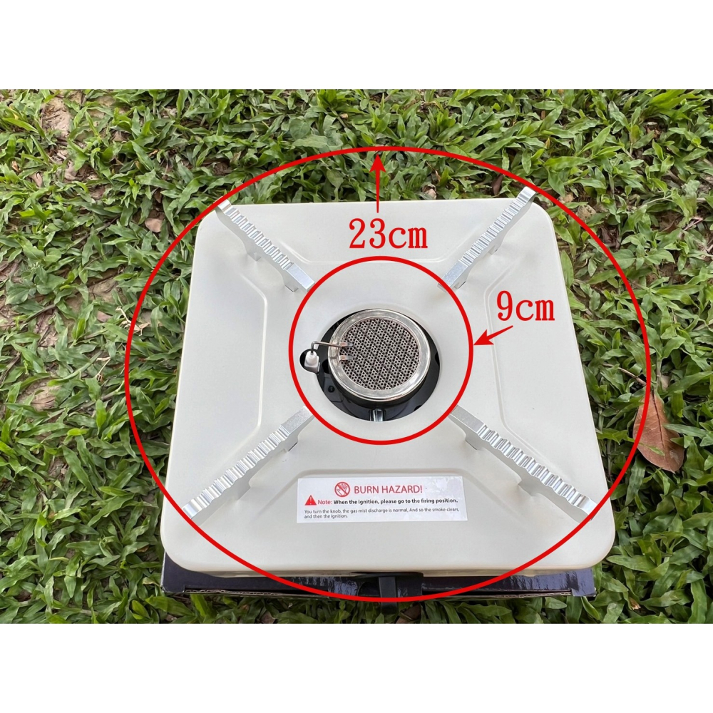 露遊GO~方形填充紅外線輕巧爐 迷你瓦斯爐 填充式瓦斯爐 攜便式瓦斯爐 輕巧爐 泡茶爐 料理爐 火燄溫度達1200度-細節圖4