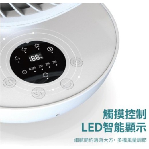 露遊GO~LUYING 無線空氣循環扇Mori DC Air迷你強風扇 帳內扇 電風扇 風扇 電扇 循環扇 桌扇 遙控扇-細節圖5