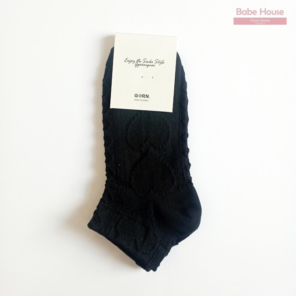 【現貨】韓國襪 愛心紋路中筒襪 小腿襪 短襪 女襪 少女襪 襪子 韓國襪子 韓國製造 長襪-細節圖6