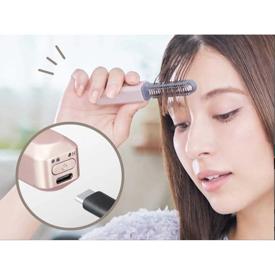 日本小泉USB充電無線前髮造型神器(不挑色) 預購-細節圖2