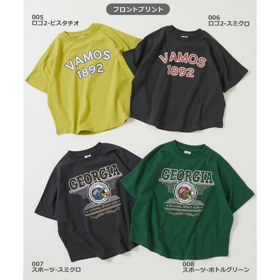 🇯🇵日本Dev！Devirabo Super BIG 輪廓印花短袖Ｔ恤 兒童/女童/男童 官網代購＊預購＊-細節圖3