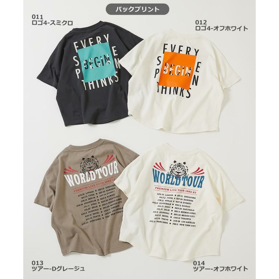 🇯🇵日本Dev！Devirabo Super BIG 輪廓印花短袖Ｔ恤 兒童/女童/男童 官網代購＊預購＊-細節圖5