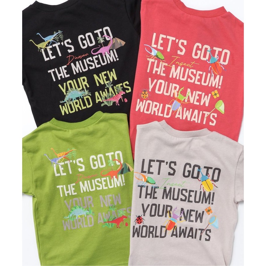 🇯🇵 日本 Bre 涼感恐龍甲蟲印花短袖Ｔ恤 兒童/男童 官網購入 ＊預購＊-細節圖3