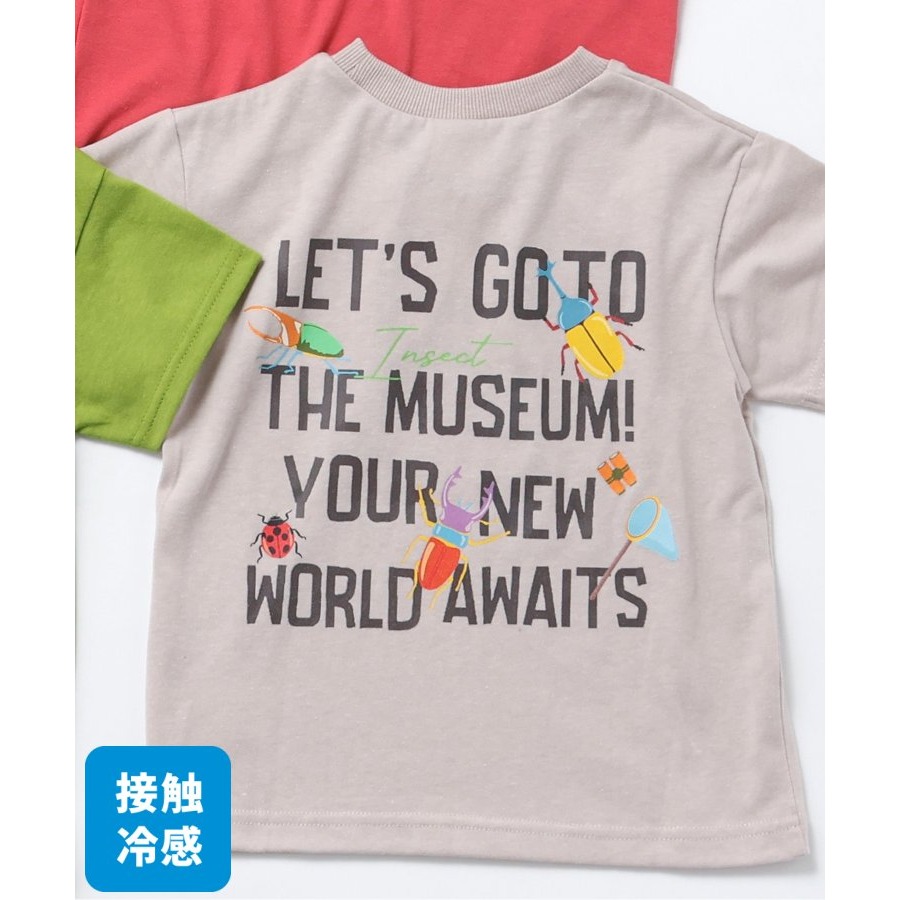 🇯🇵 日本 Bre 涼感恐龍甲蟲印花短袖Ｔ恤 兒童/男童 官網購入 ＊預購＊-細節圖4