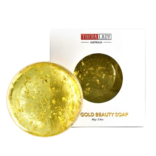 【THERA LADY】24k 黃金美容潔面皂 80g Pure Gold Beauty Soap