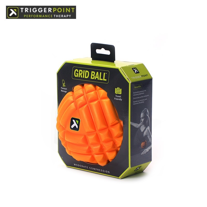 【總代理公司貨】Trigger point  Grid Ball 按摩球-橘色-細節圖8