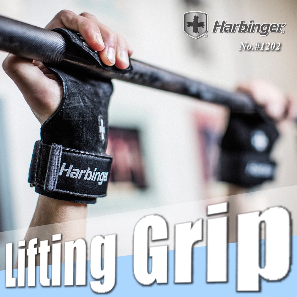 【總代理公司貨】Harbinger#1202 黑色 重訓拉力帶/抓舉助力帶 Lifting grips-細節圖3