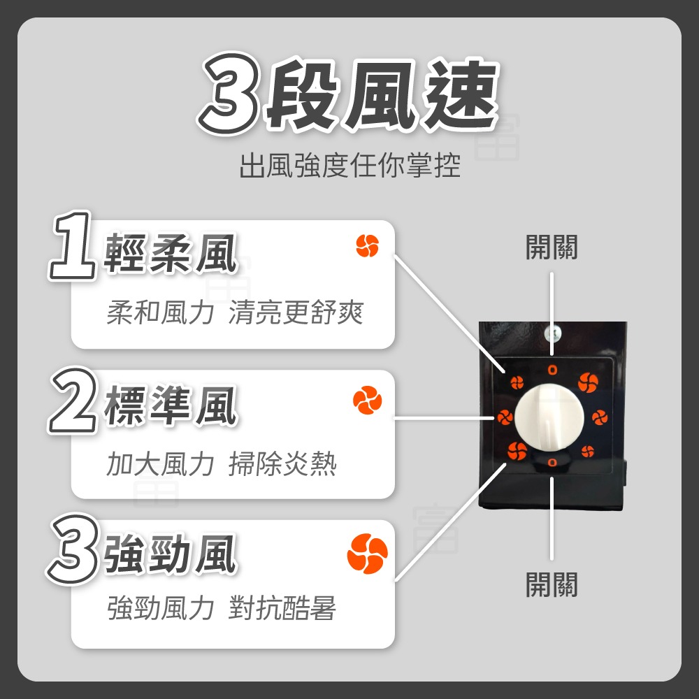 【晶工牌】20吋大風量工業立扇(S2018) 台灣製造 馬達保固2年-細節圖6