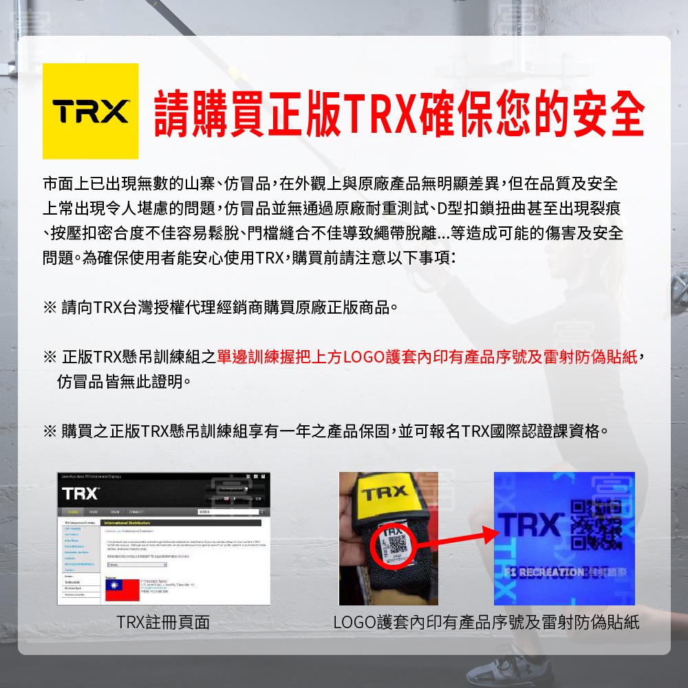 『美國正版公司貨 售後有保障』TRX Sweat 懸吊訓練組-自主訓練版（總代理公司貨）-細節圖3