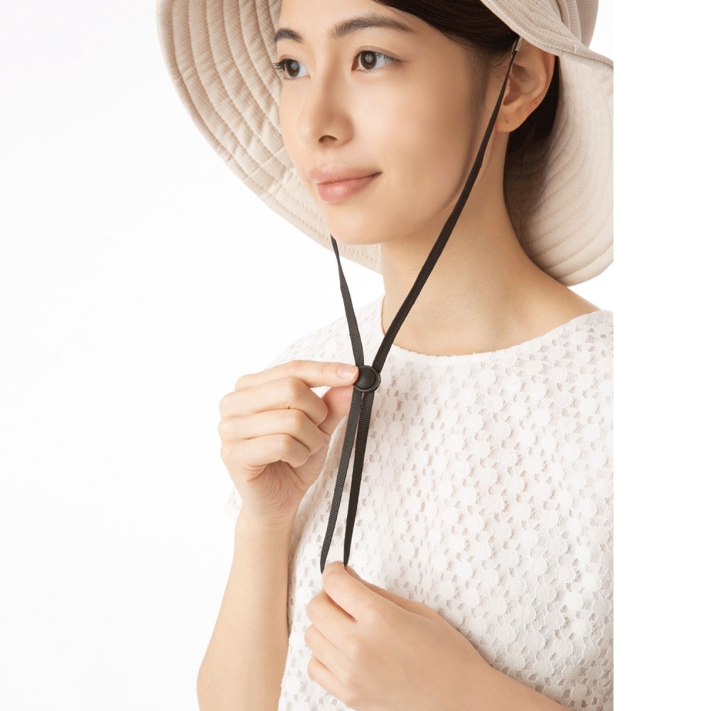 現貨💖日本 帽子防落夾 3way 多功能 防吹落帽繩夾 可調式 可拆 帽繩夾 防風吹落 帽繩夾 帽夾-細節圖6