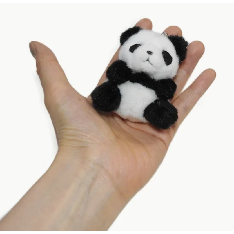 現貨🌸日本 熊貓 鑰匙圈  玩偶 吊飾 娃娃 包包掛飾 福寶 熊貓寶寶-細節圖3