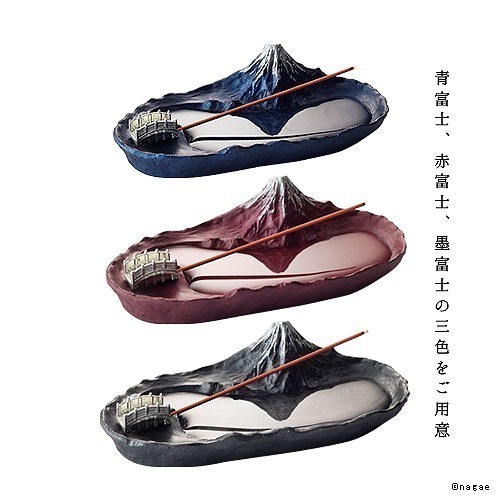 現貨🔥日本製 正版 銀雅堂 富士山 香立 線香架 線香盤 線香座-細節圖2