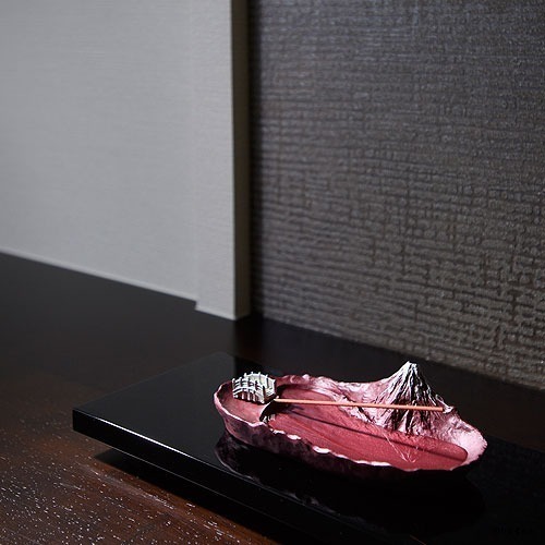 現貨🔥日本製 正版 銀雅堂 富士山 香立 線香架 線香盤 線香座-細節圖4