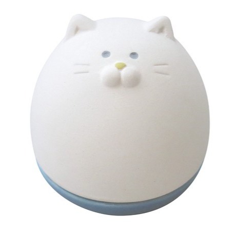 現貨🔥日本 DECOLE 陶瓷 薰香 擴香石 富士山 達摩 兔子 招財貓 貓 陶製 擴香瓶 擴香 香氛擺飾-規格圖4