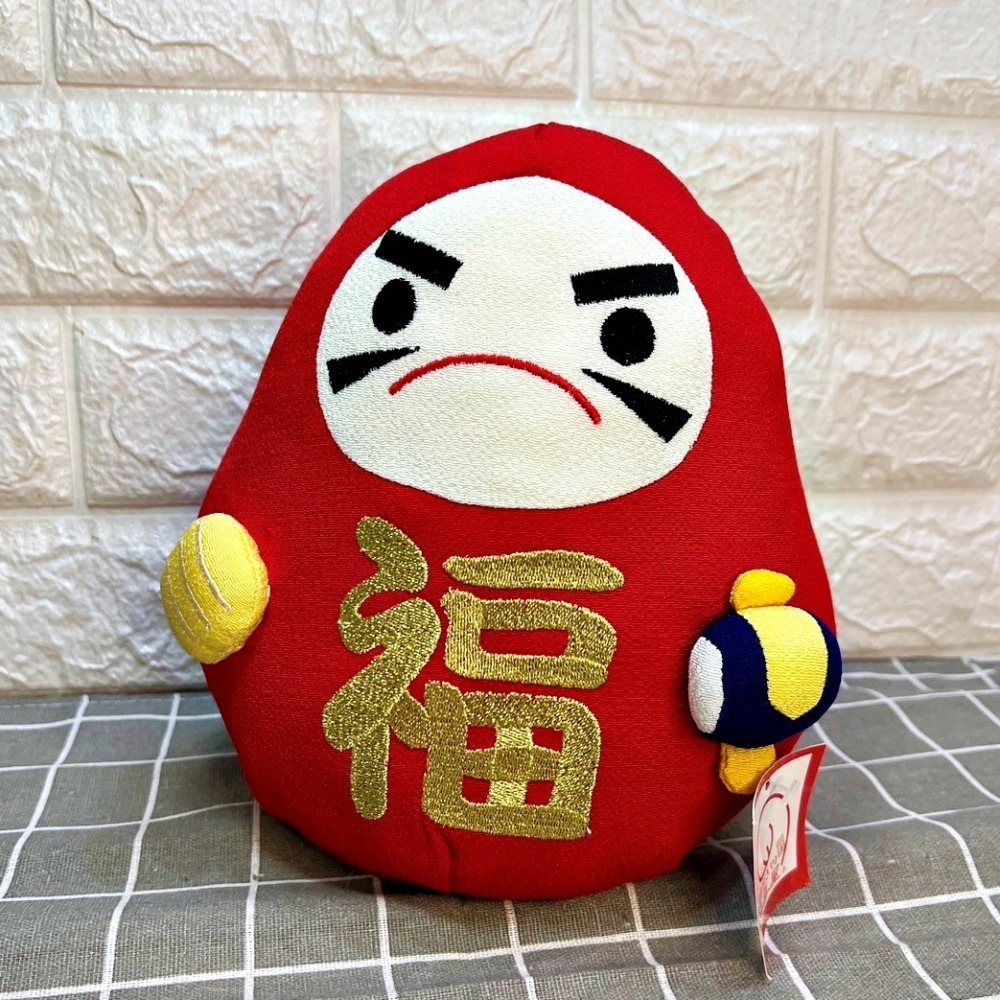 現貨🔥日本空運來台 招福 達摩 大福 不倒翁 招財貓 絨毛 娃娃 玩偶-細節圖2