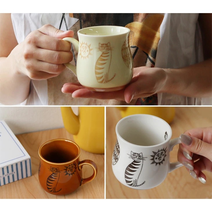 現貨🔥日本 HEMING＇S old copper系列 貓咪 小貓 馬克杯 水杯 日本製馬克杯-細節圖5