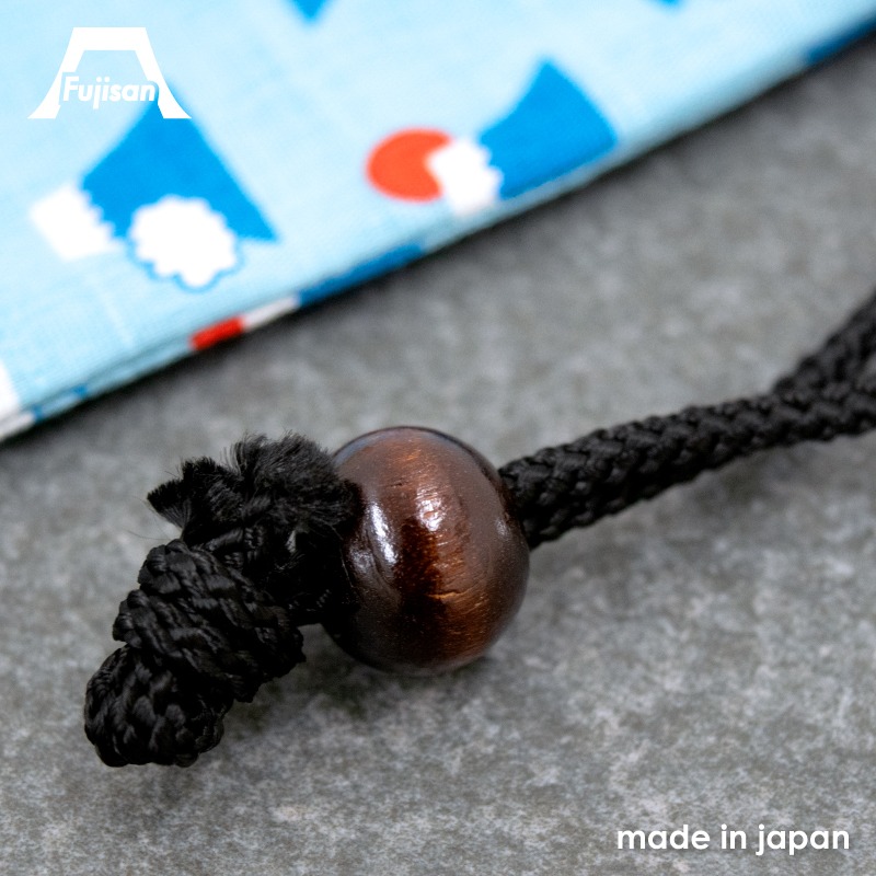 🔜現貨🔜日本 富士山 束口袋 日式和風 束袋 小物袋 收納袋 萬物袋 抽繩袋-細節圖3