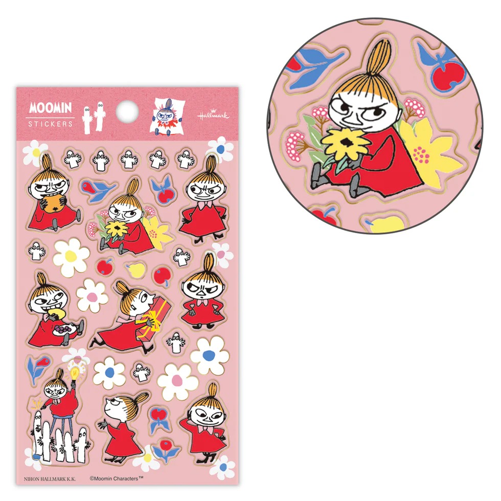 🔜現貨🔜日本 Moomin 嚕嚕米 小不點 每日冒險 貼紙 手帳 日記本 裝飾 貼紙 文具-規格圖8