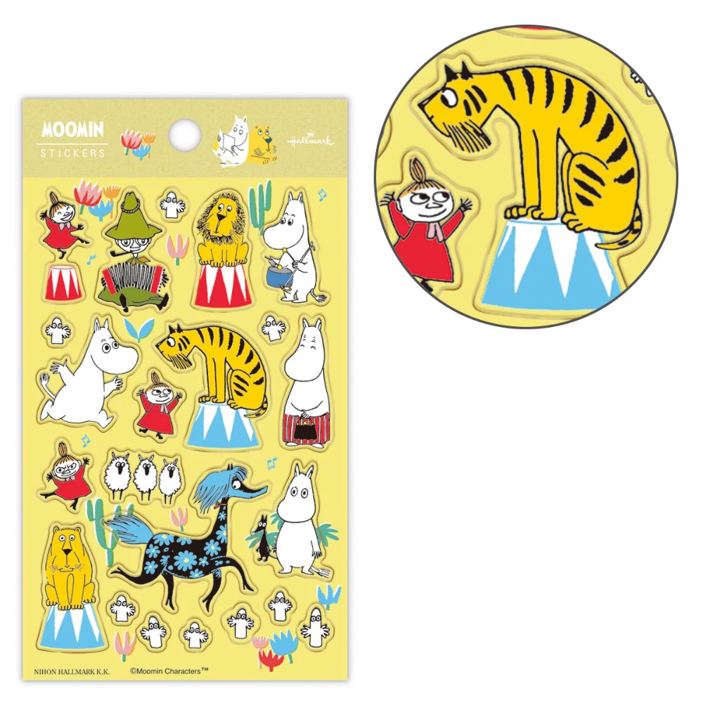🔜現貨🔜日本 Moomin 嚕嚕米 小不點 每日冒險 貼紙 手帳 日記本 裝飾 貼紙 文具-規格圖8