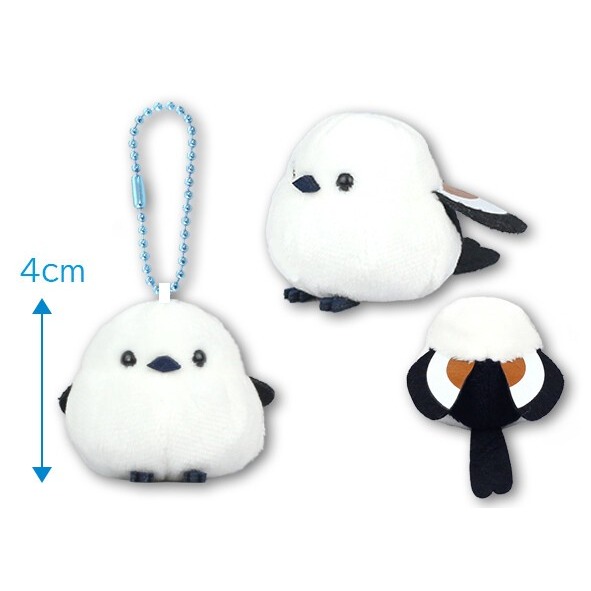 🔜現貨🔜日本正版 AMUSE 長尾山雀 山雀 小鳥 娃娃 玩偶 珠鍊 吊飾-細節圖2