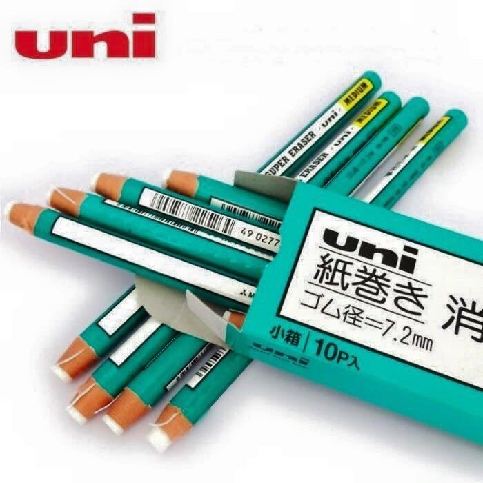 🔜現貨🔜日本 UNI 三菱 橡皮擦 橡皮筆 EK100J 紙捲橡皮擦 筆型橡皮擦 單支售-細節圖3