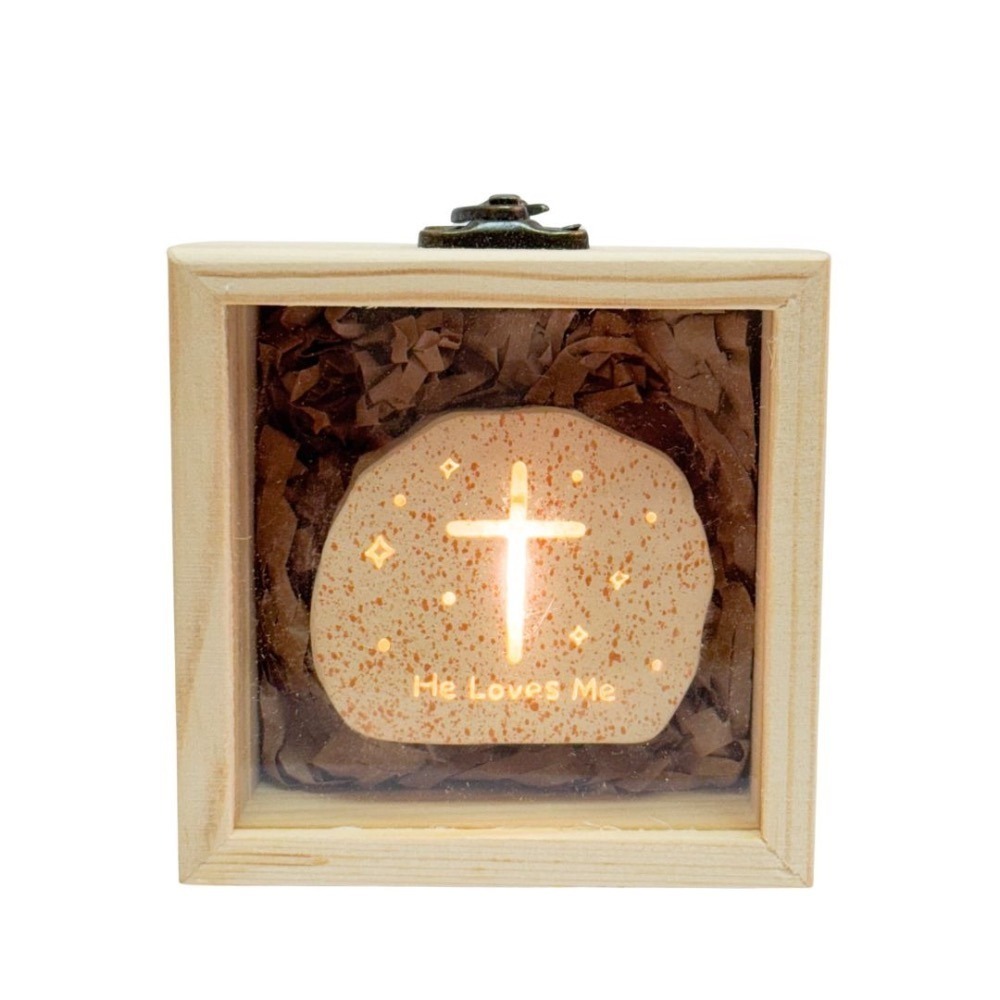 基督教禮品 造型石頭燈 多款選擇-細節圖2