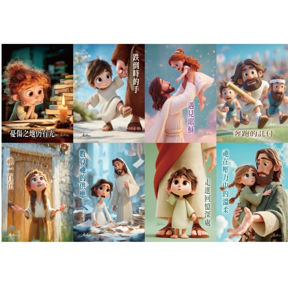 【K市集-基督教聖經】與主同行 / 恩典醫治 關懷卡 每盒40張不重複-細節圖4