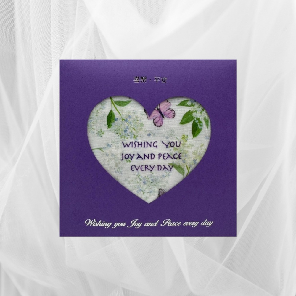 【K市集-基督教禮品】雙層柔織棉手帕 共兩款-細節圖6