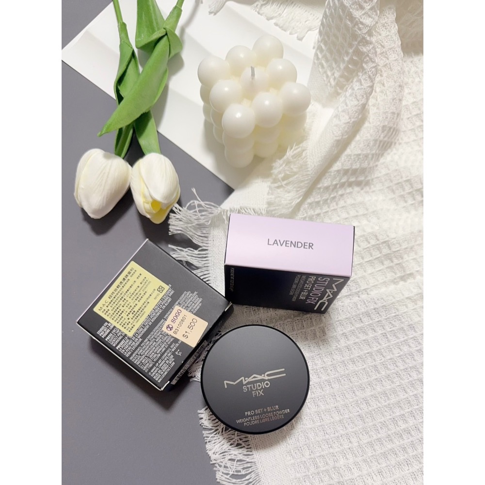 MAC 超持妝輕透濾鏡蜜粉 #LAVENDER 絕絕紫-細節圖4
