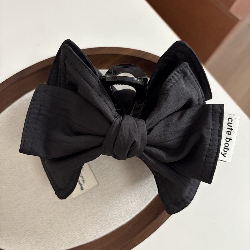 秋冬車布蝴蝶結抓夾/鯊魚夾-規格圖5