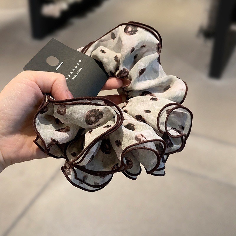 精緻木耳邊暈染多層大腸圈-細節圖2