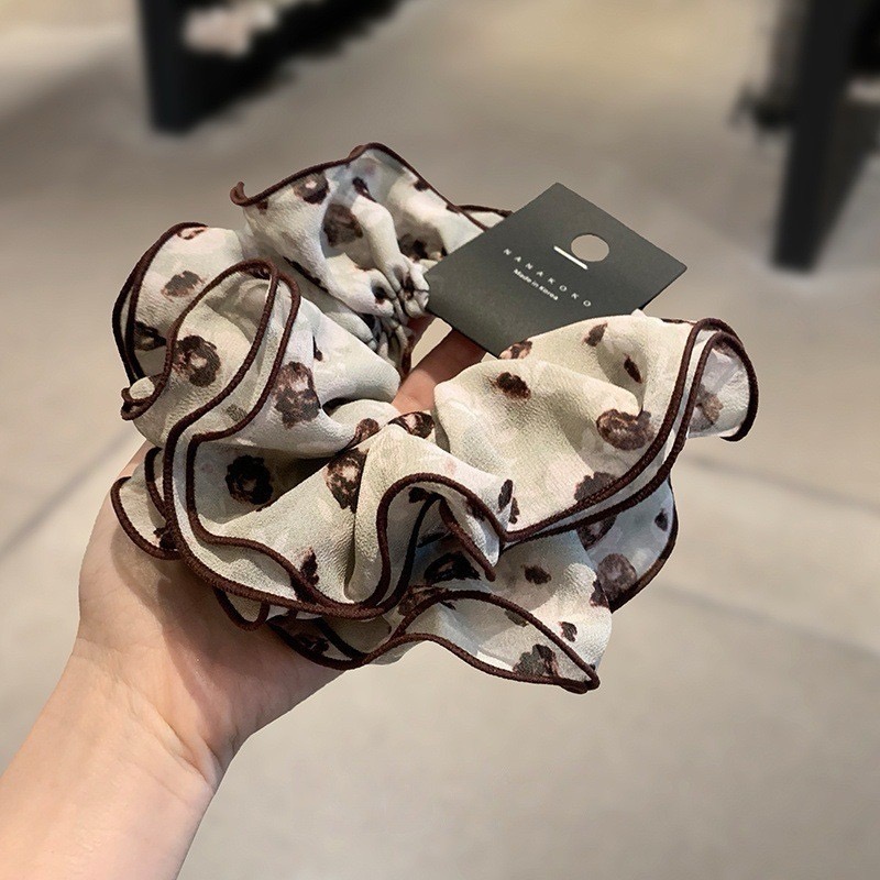 精緻木耳邊暈染多層大腸圈-細節圖4