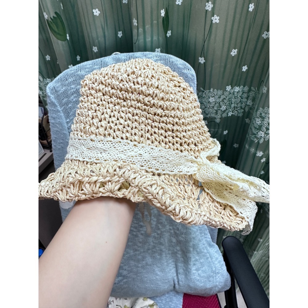 「二手」Milkbalm 草帽-細節圖2