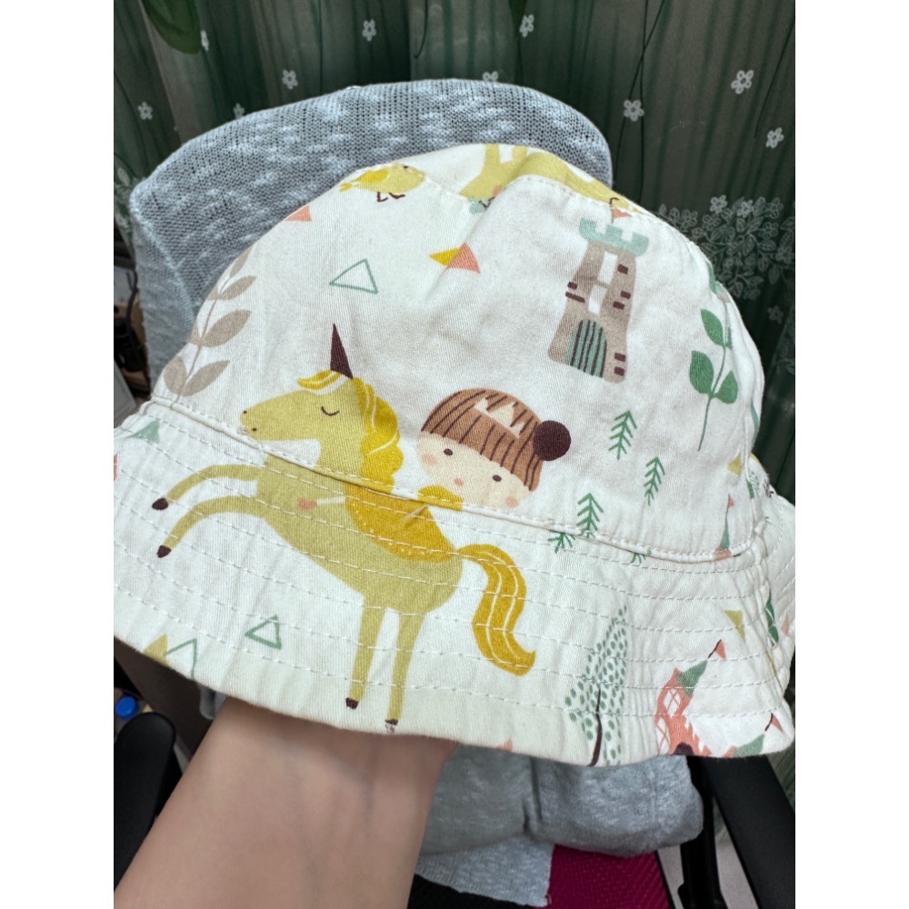 「二手」韓國可愛漁夫帽-細節圖2