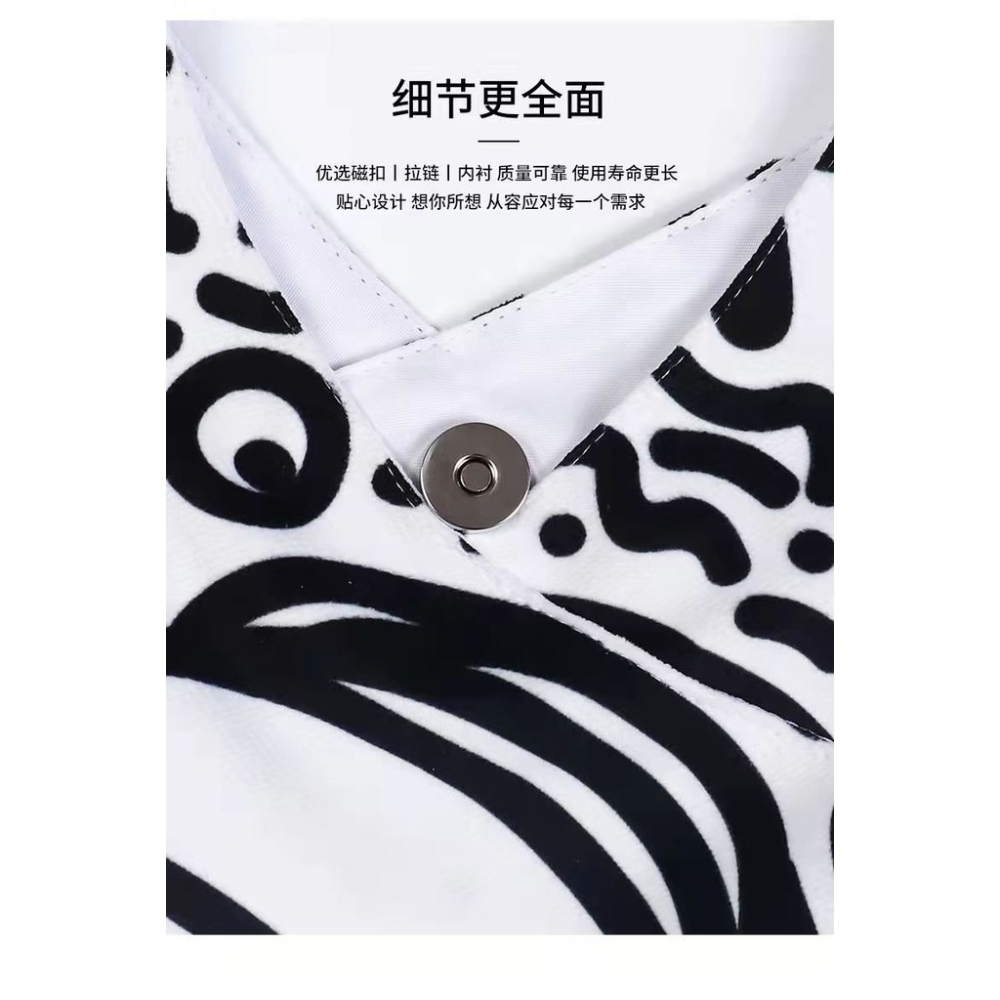 Meow💕 流行 新款 包包 水桶包 小眾 復古 帆布包 大容量 單肩包 塗鴉包-細節圖4