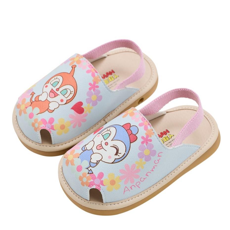 [kikishoes] ANPANMAN 麵包超人 正版授權 台灣製造 寶寶鞋 學步鞋 嗶嗶鞋  護趾涼拖鞋 止滑-細節圖2