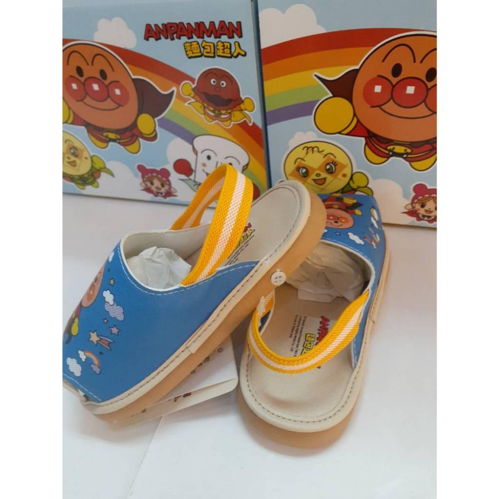 [kikishoes] ANPANMAN 麵包超人 正版授權 台灣製造 寶寶鞋 學步鞋 嗶嗶鞋  護趾涼拖鞋 止滑-細節圖6