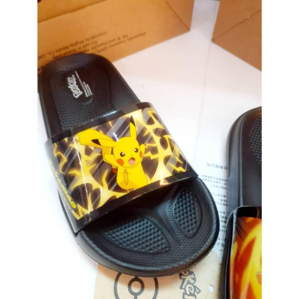 [kikishoes]POKEMON拖鞋🎉免費領取現金折價卷😍寶可夢❤皮卡丘👀噴火龍😍拖鞋台灣製防水拖鞋台灣製正版寶夢-細節圖4