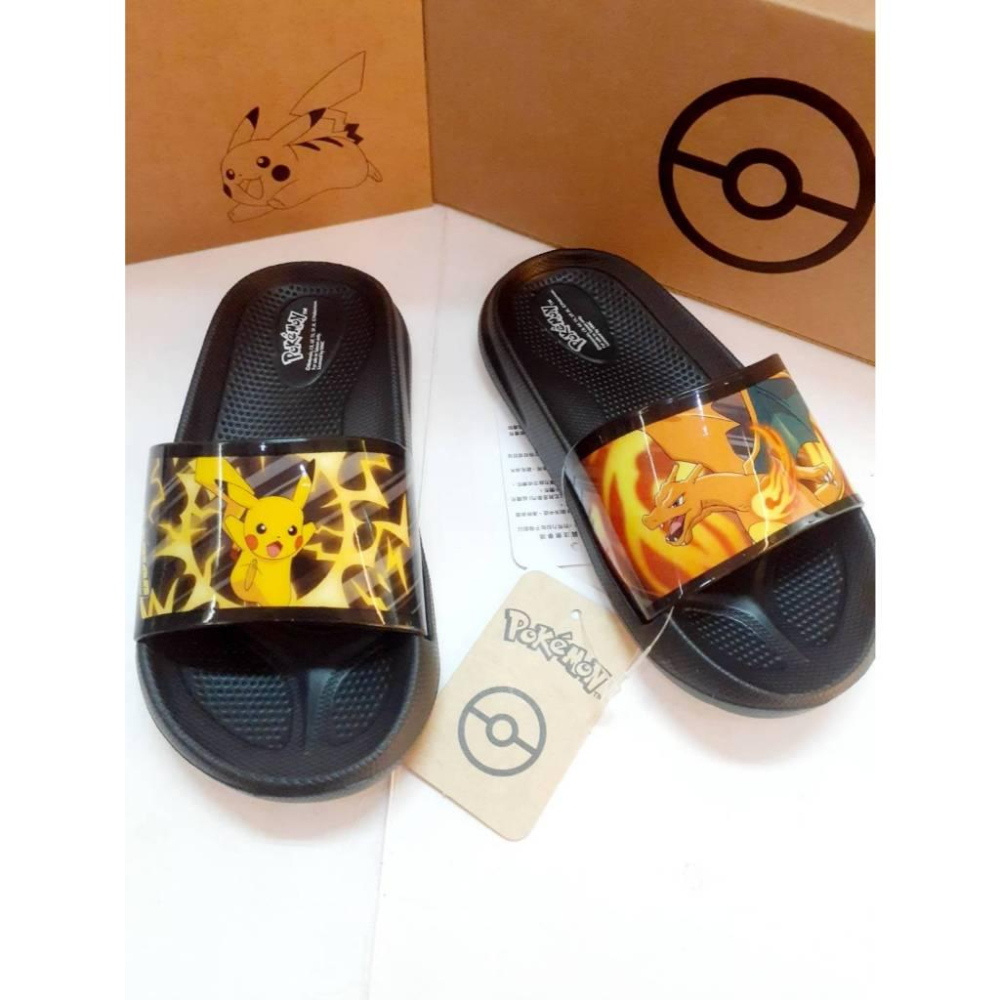 [kikishoes]POKEMON拖鞋🎉免費領取現金折價卷😍寶可夢❤皮卡丘👀噴火龍😍拖鞋台灣製防水拖鞋台灣製正版寶夢-細節圖6
