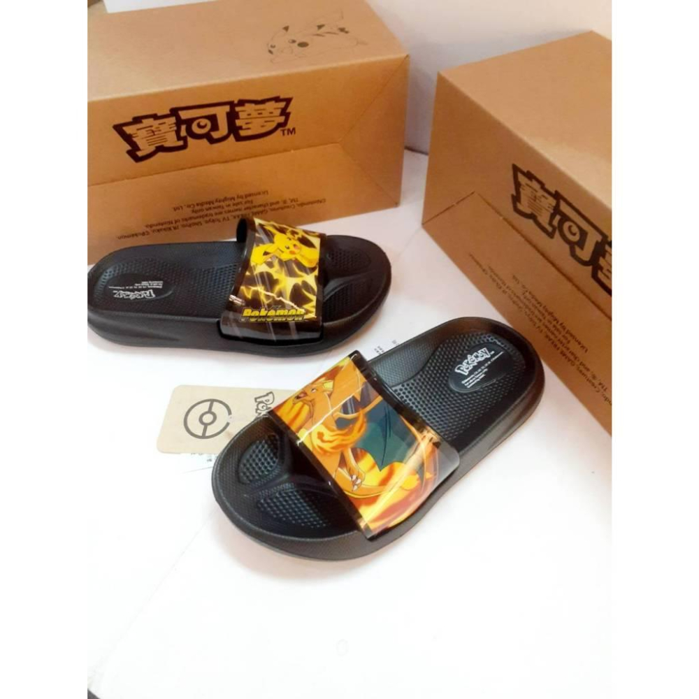 [kikishoes]POKEMON拖鞋🎉免費領取現金折價卷😍寶可夢❤皮卡丘👀噴火龍😍拖鞋台灣製防水拖鞋台灣製正版寶夢-細節圖8
