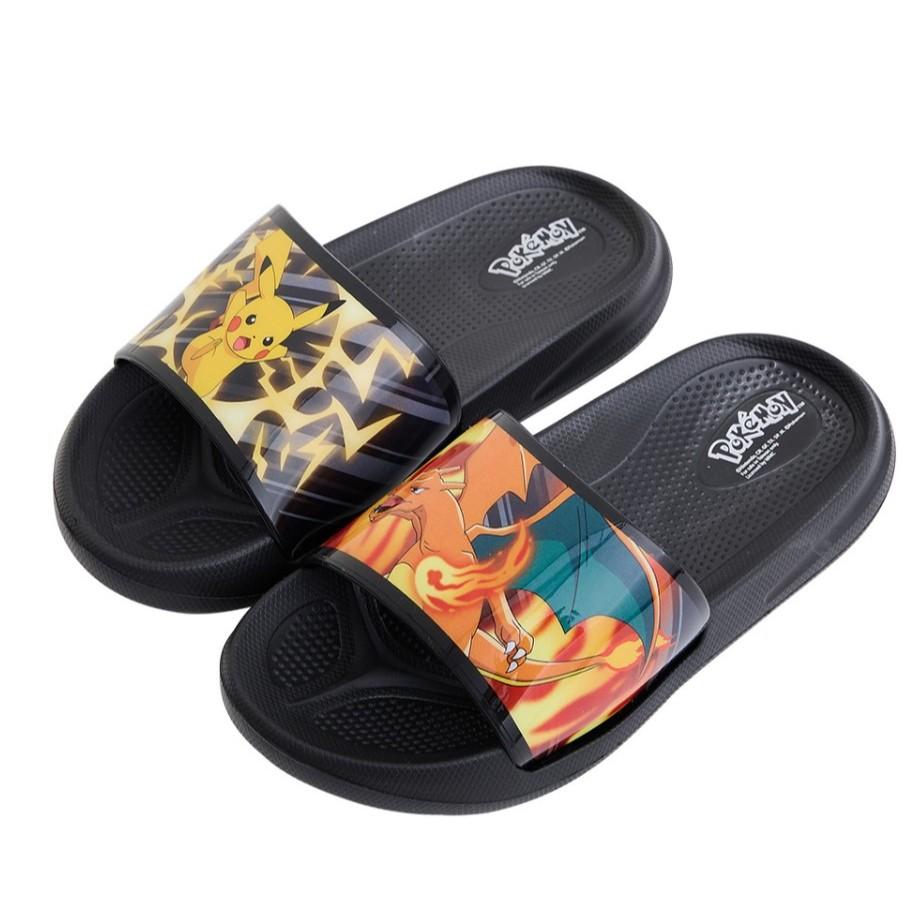 [kikishoes]POKEMON拖鞋🎉免費領取現金折價卷😍寶可夢❤皮卡丘👀噴火龍😍拖鞋台灣製防水拖鞋台灣製正版寶夢-細節圖9
