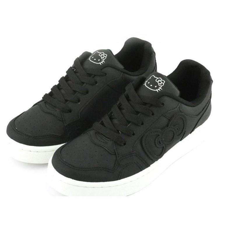 [kikishoes]HELLO KITTY小白鞋  百搭  休閒鞋 板鞋 穿搭 ins 爆款 台灣製白色黑色灰色-細節圖9